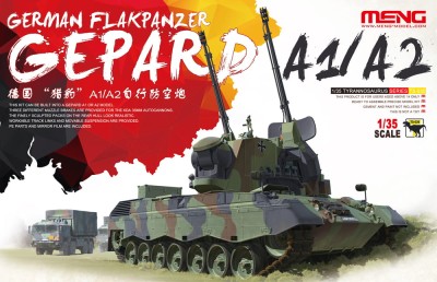 MENG TS030 1:35 Flakpanzer Gepard A1/A2