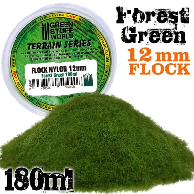 GSW 9941 FLOCK NYLON 12mm FOREST GREEN