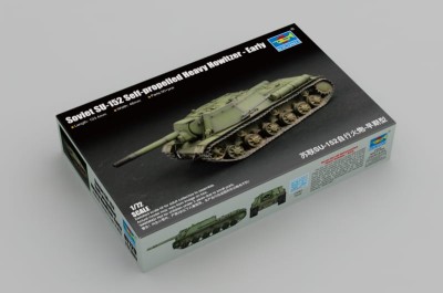 TRUMPETER 07129 1:72 Soviet SU-152 Self-propelled Heavy Howitzer - Early