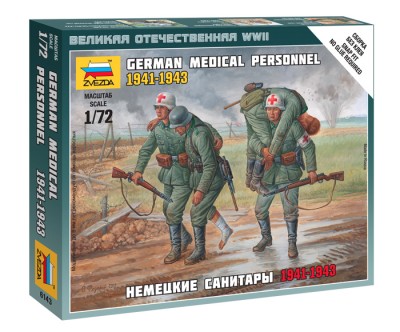 ZVEZDA 6143 1:72 German Megical Personnel 1941-43