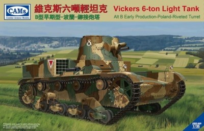 CAMS 35005 1:35 Vickers 6-ton light tank ( Poland )