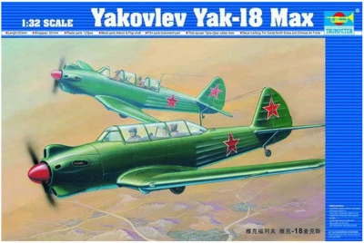 TRUMPETER 02213 1:32 Yakovlev Yak-18 Max