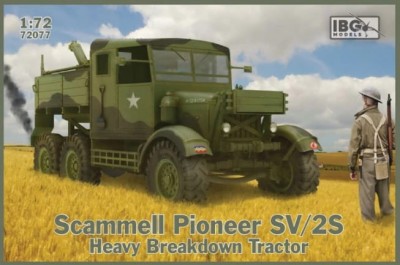 IBG 72077 1:72 Scammell Pioneer SV/2S Heavy Breakdown Tractor