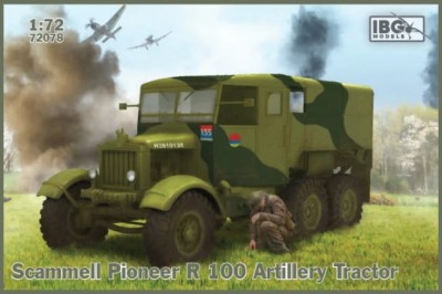 IBG 72078 1:72 Scammell Pioneer R 100 Artillery Tractor