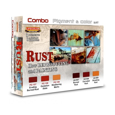 LIFECOLOR SPG03 Pigment&Color S.Rust
