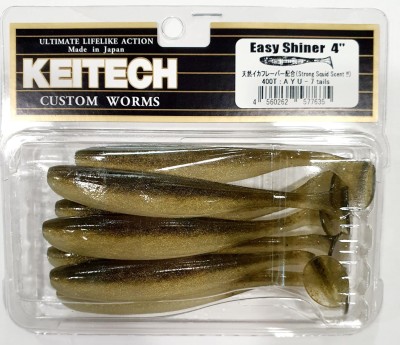 KEITECH EASY SHINER 4" (10cm) #400 AYU (opak.- 7szt.)