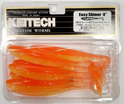 KEITECH EASY SHINER 4" (10cm) LT#08 Orange Rainbow (opak.- 7szt.)