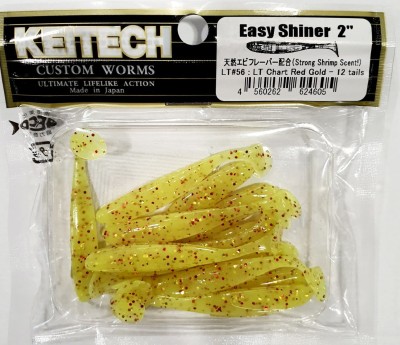 KEITECH EASY SHINER 2"(5,4cm) LT#56 Chart Red Gold - opak.12szt