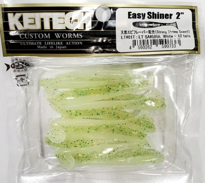 KEITECH EASY SHINER 2"(5,4cm) LT#01 Sakura White - opak.12szt
