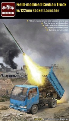 DIOPARK 35016 1:35 Filed-Modified Civilian Truck w/122mm Rocket Launcher 