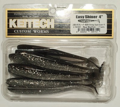 KEITECH EASY SHINER 4" (10cm) LT#19 Real Baitfish - opak.7szt