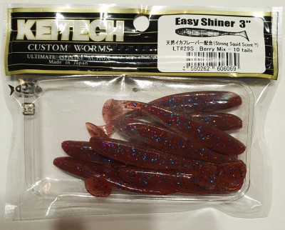 KEITECH EASY SHINER 3" (7,5cm) LT#29 Berry Mix opak.- 10szt.
