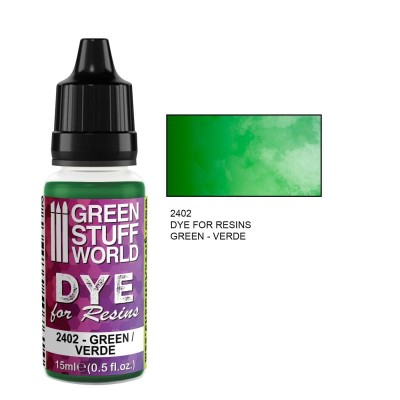 GSW 2402 DYE FOR RESINS - GREEN (barwnik do żywicy) 17ml