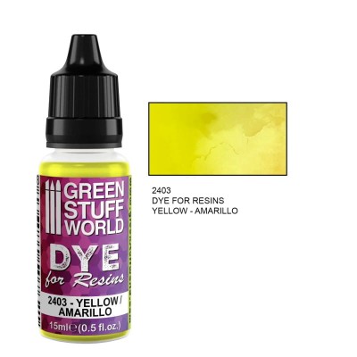GSW 2403 DYE FOR RESINS - YELLOW (barwnik do żywicy) 17ml