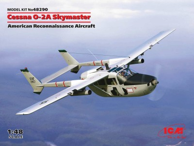 ICM 48290 1:48 Cessna O-2A Skymaster, American Reconnaissance Aircraft
