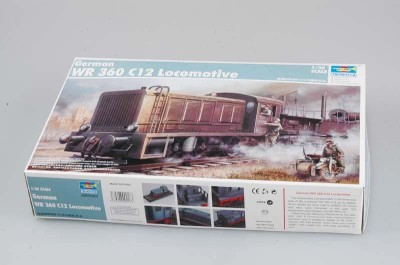 TRUMPETER 00216 1:35 German WR 360 C12 Locomotive