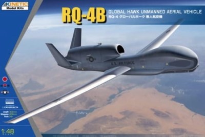 KINETIC 48084 1:48 RQ-4B Global Hawk Unmanned Aerial Vehicle