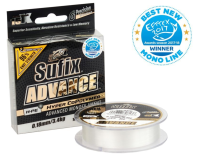 ŻYŁKA SUFIX ADVANCE 0,30mm (150m) CLEAR