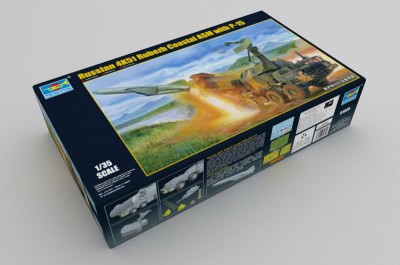 TRUMPETER 01035 1:35 Russian 4K51 Rubezh Coastal ASM with P-15