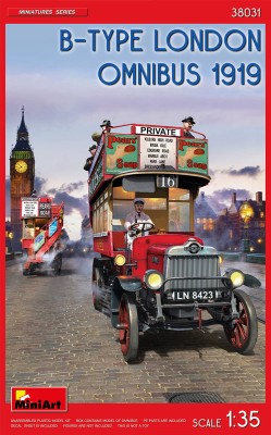 MINIART 38031 1:35 B-Type London Omnibus 1919