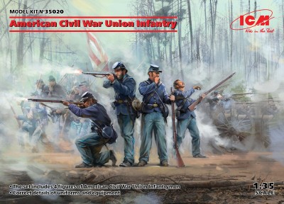 ICM 35020 1:35 American Civil War Union Infantry