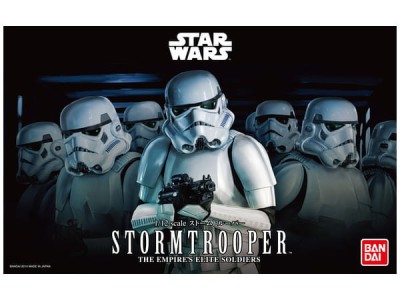 BANDAI 94379 1:12 STORMTROOPER [PLASTIC MODEL KIT] 