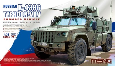 MENG VS014 1:35 K-4386 TYPHOON-VDV ARMOURED VEHICLE