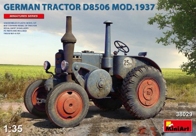 MINIART 38029 1:35 German Tractor D8506 Mod.1937