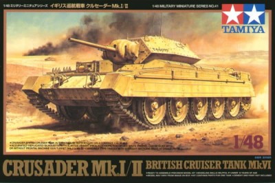 TAMIYA 32541 1:48 British Cruiser Tank Mk.VI (Crusader Mk.I/II)