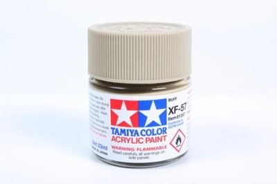 TAMIYA 81757 XF-57 ACRYLIC MINI BUFF 10ml