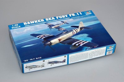 TRUMPETER 02844 1:48 Hawker Sea Fury FB.11