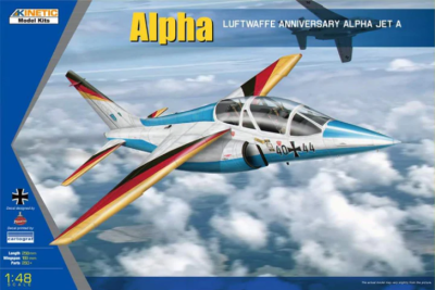 KINETIC 48087 1:48 Alpha Jet Lufftwaffe