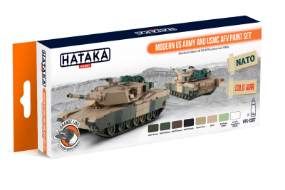 Hataka CS67 Modern US Army & USMC AFV [PAINT SET]
