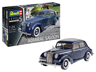 REVELL 67042 1:24 Luxury Class Car Admiral Saloon [MODEL SET]