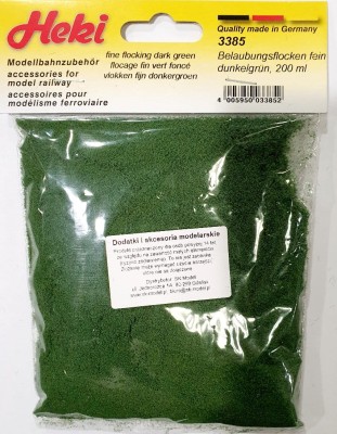 HEKI 3385 Trawa drobna (kłaczki) CIEMNA  ZIELEŃ 200ml