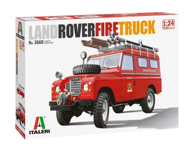 ITALERI 3660 1:24 LAND ROVER FIRE TRUCK