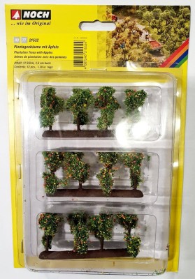 NOCH 21532 DRZEWKA PLANTANCYJNE JABŁKOWE 3,5cm op. 12szt