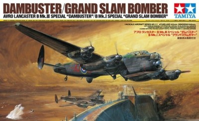 TAMIYA 61111 1:48 Avro Lancaster B Mk.III Special DAMBUSTER