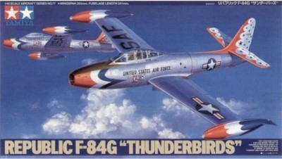 TAMIYA 61077 1:48 REPUBLIC F-84G "THUNDERBIRD