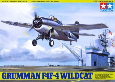 TAMIYA 61034 1:48 Grumman F4F-4 Wildcat
