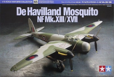 TAMIYA 60765 1:72 DE HAVILLAND MOSQUITO NF Mk.XIII/XVII