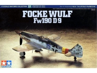 TAMIYA 60751 1:72 FOCKE-WULF FW190