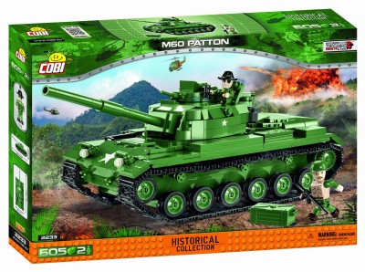 COBI 2233 czołg M60 PATTON (605 klocków + 2 figurki)