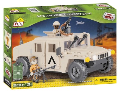 COBI 24303 NATO AAT VEHICLE- DESERT SAND (300 klocków + 2 figurki)