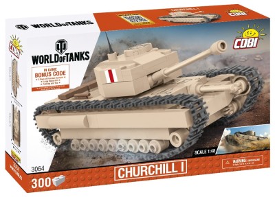 COBI 3064 czołg CHURCHILL I (300 klocków)