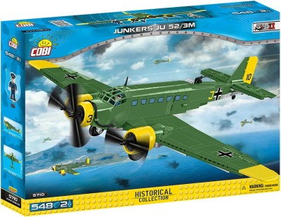 COBI 5710 samolot JUNKERS JU 52/3M (548 klocków + 2 figurki)