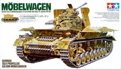 TAMIYA 35237 1:35 G-SELF PROPELLED MOBELWAGEN 3.7cm PZ.KPFWIV
