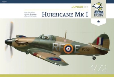 ARMA HOBBY 70020 1:72 HURRICANE Mk I [JUNIOR SET]