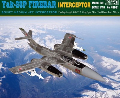 BOBCAT 48001 1:48 Yakovlev Yak-28P Firebar Interceptor