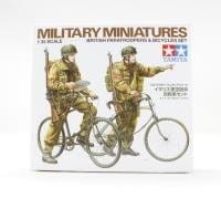 Tamiya 35333 1:35 BRITISH PARATROOPERS & BICYKLES SET